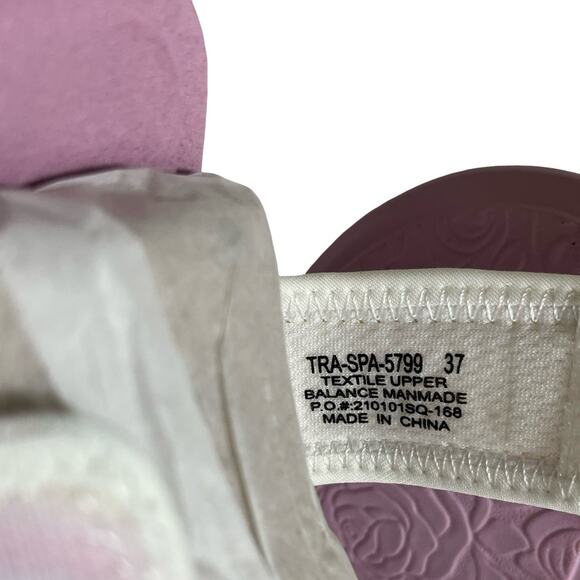 TRAQ by Alegria Baby Bloomer Strappy Sandals Womens US 7-7.5 EU 37 Pink NIB - Picture 7 of 8